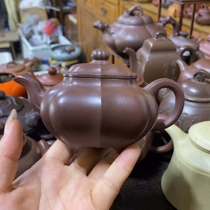 雪***人茶壶紫砂紫砂家用陶瓷茶具套装