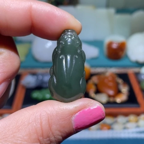 和田玉挂件未镶嵌