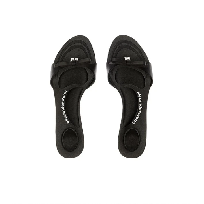 未使用 ALEXANDER WANG 【lu】凉拖黑色TP025114