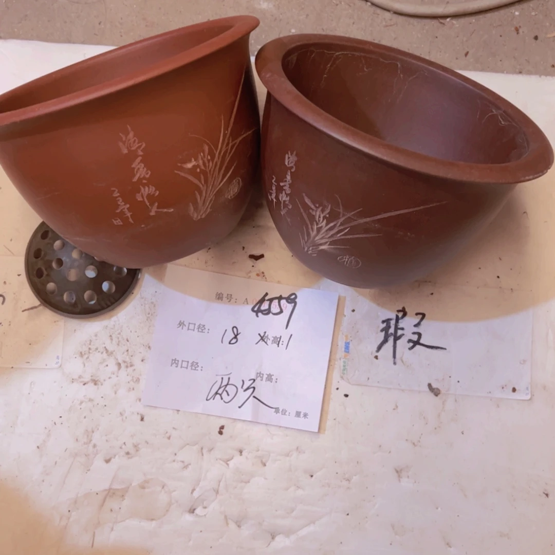 花盆紫砂紫紫砂盆