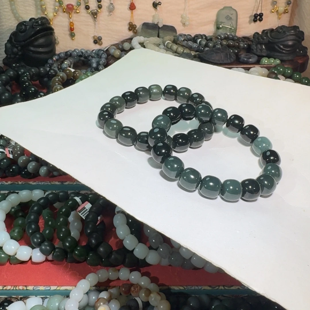 和田玉未镶嵌手链多样性排一分发一有包容