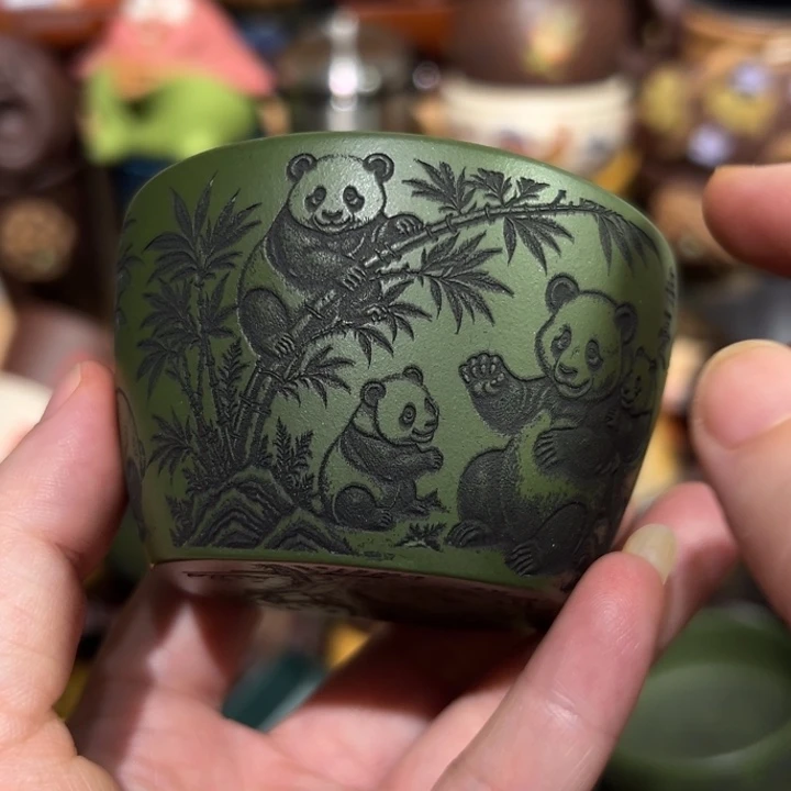 茶杯紫砂宜兴紫砂主人杯