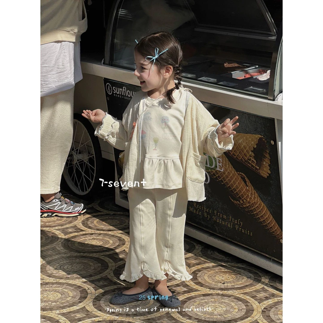 AA39~7Seven·25春~韩版三件套7460