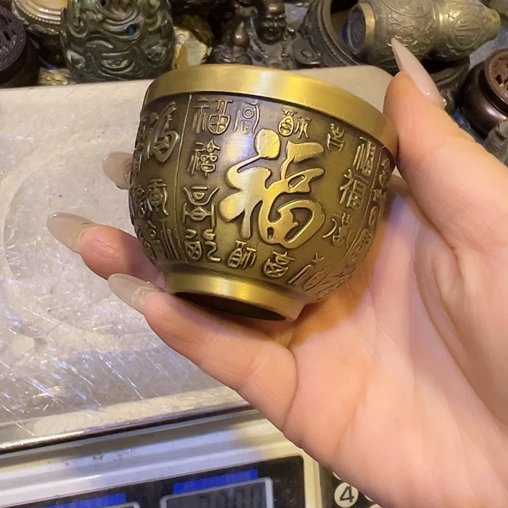 黄铜摆件，文房工艺品摆件