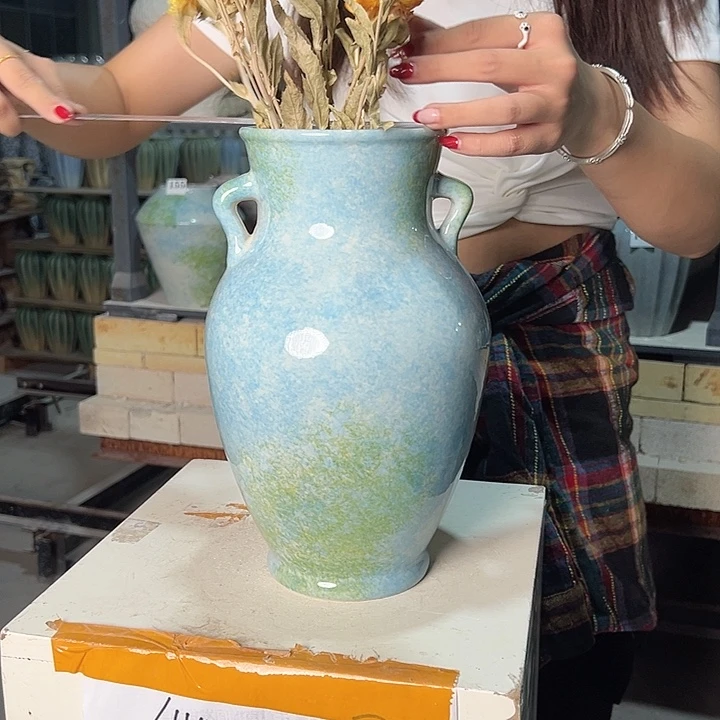 景德镇陶瓷花瓶微瑕介意勿拍