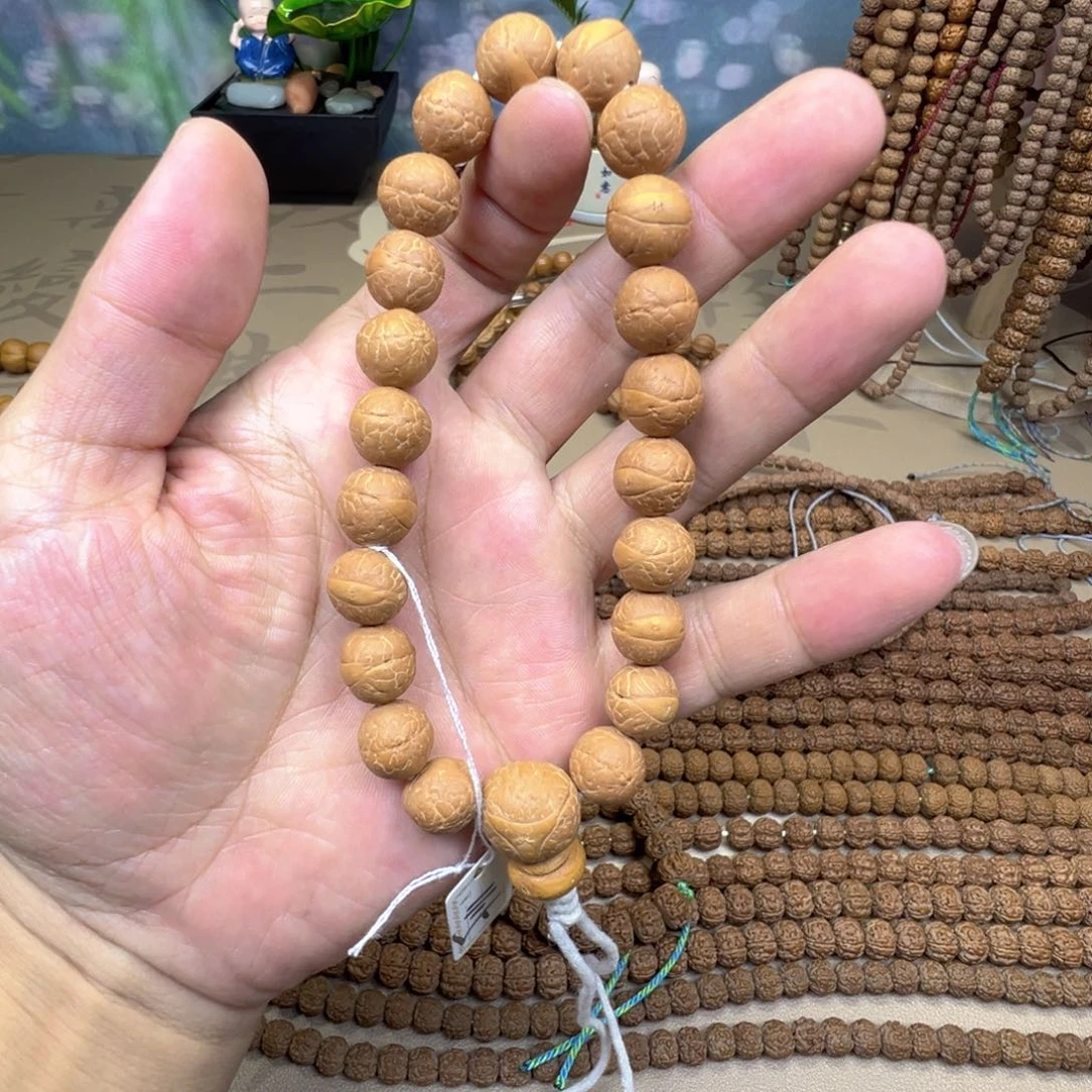 手串凤眼菩提正宗尼泊尔凤眼菩提手持11.5mm炸福利闭眼入