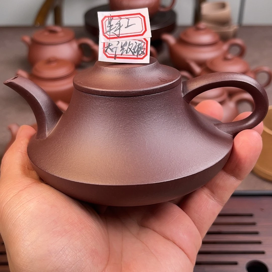 用***9茶杯紫砂云炉壶型