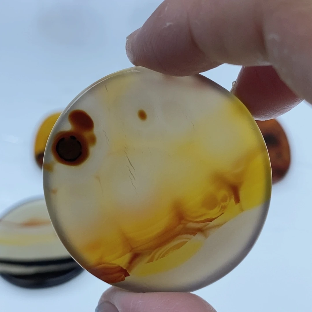 玛瑙/玉髓未镶嵌珠宝半成品