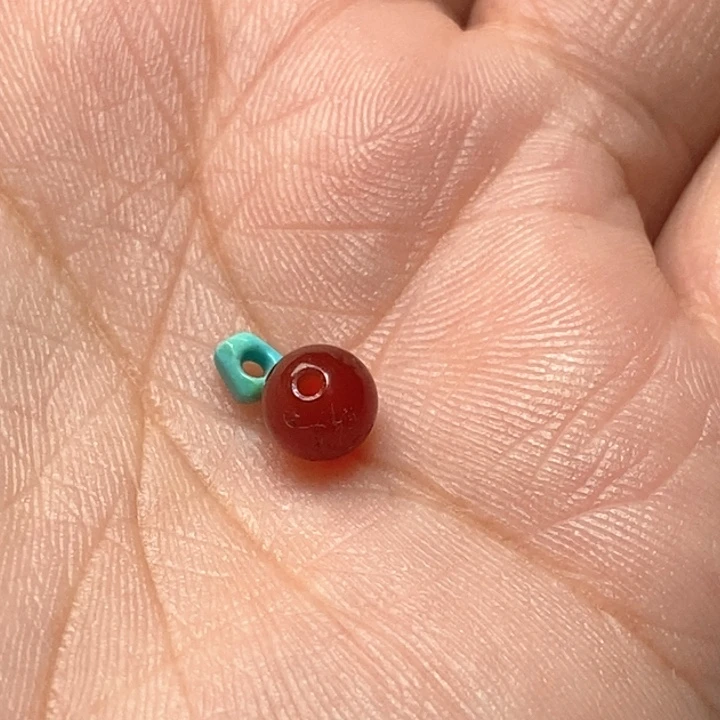 南红玛瑙未镶嵌颈饰