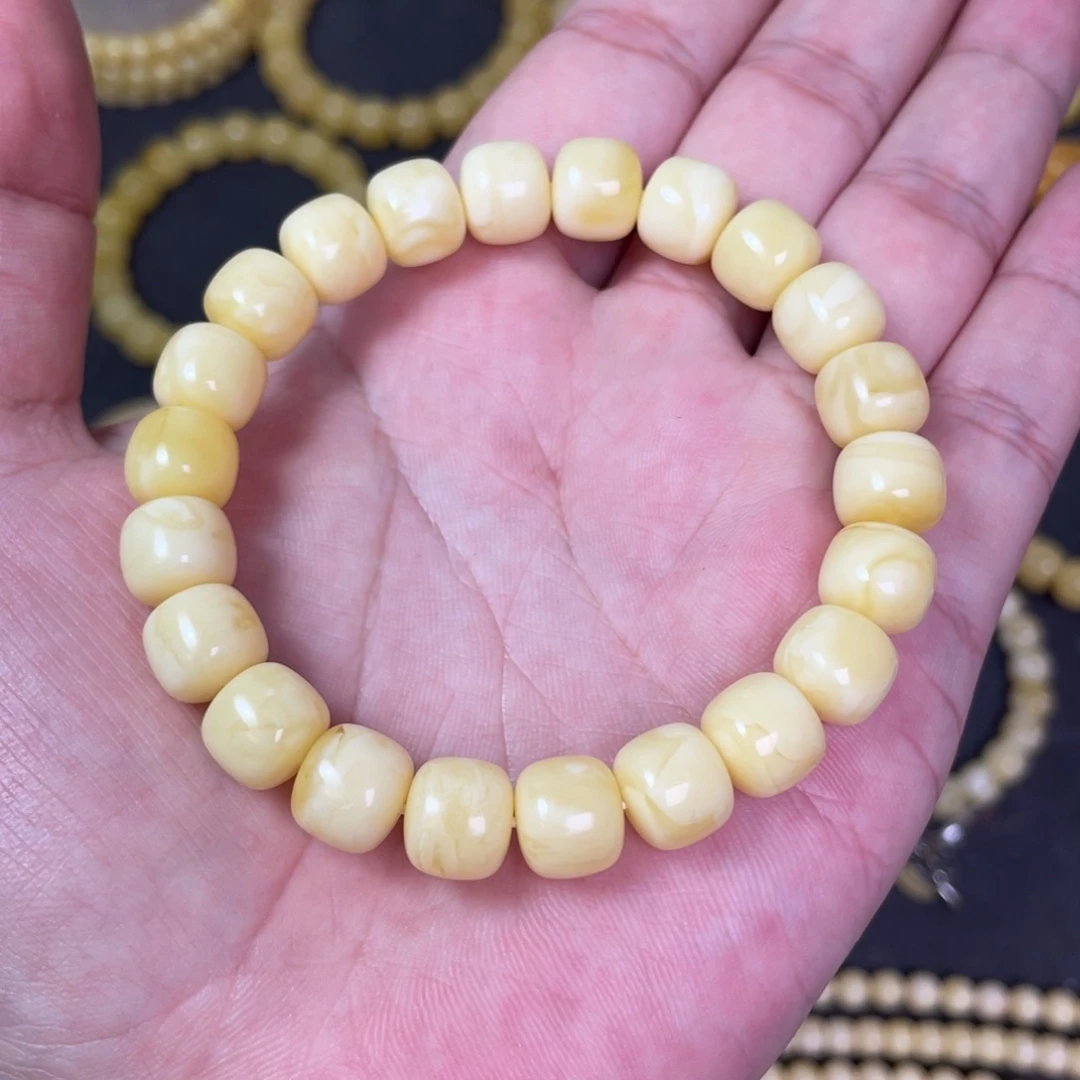 裸石蜜蜡未镶嵌蜜蜡手串10.3mm