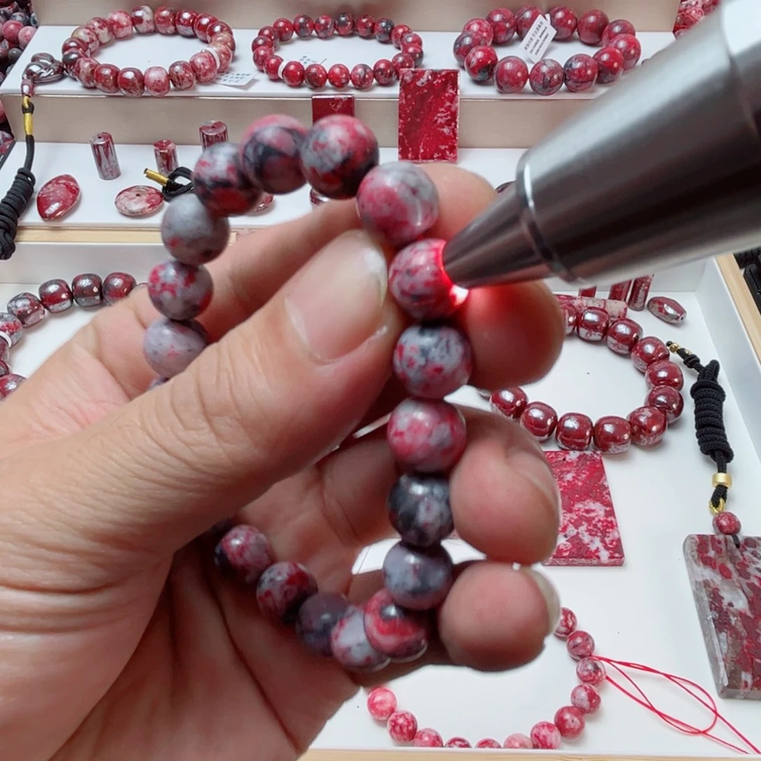 天然辰砂天然原石卡9