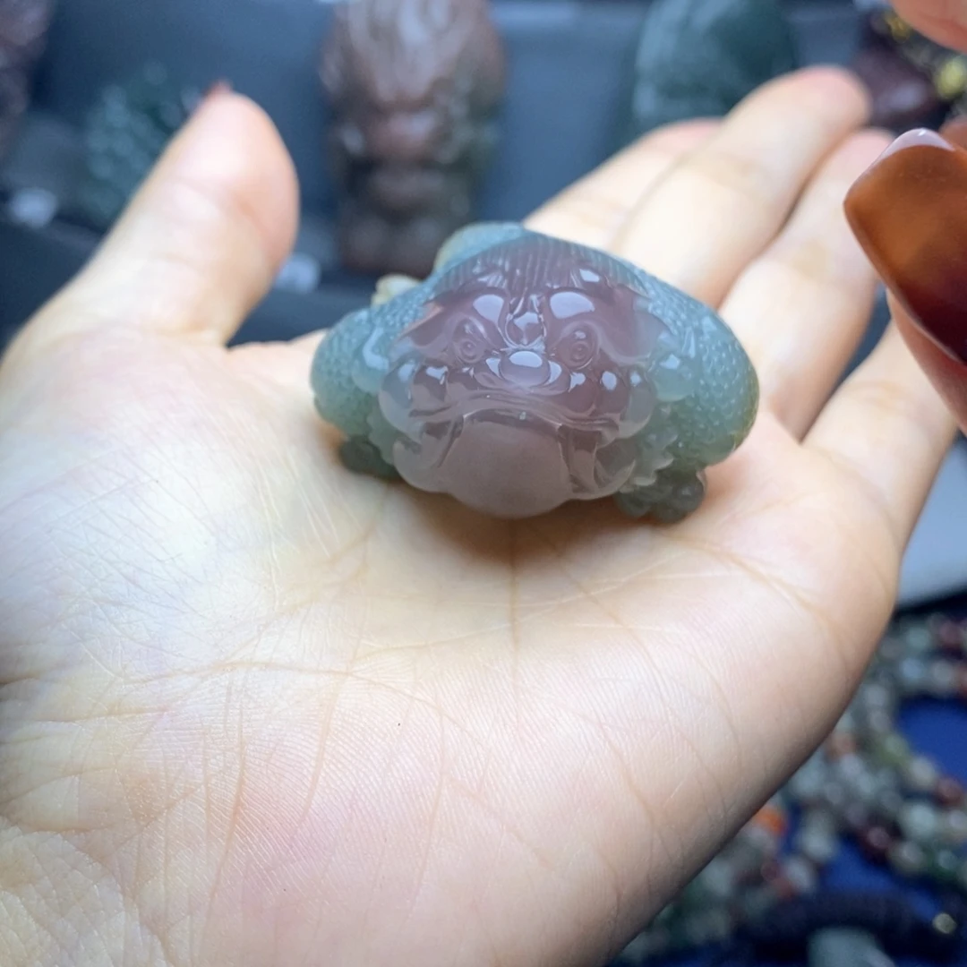 华***姐玛瑙/玉髓未镶嵌吊坠(不含链)