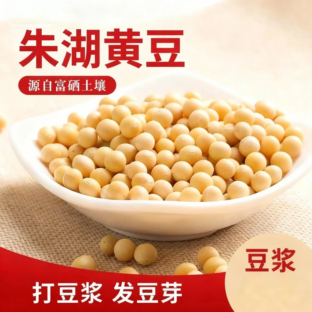 朱湖黄豆大豆可制作豆腐榨豆浆大人小孩都喜欢