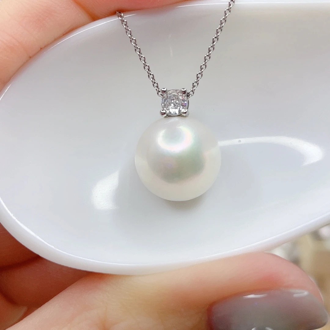 淡水珍珠合金吊坠(赠链)