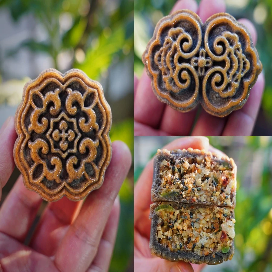 杂粮五仁月饼教程