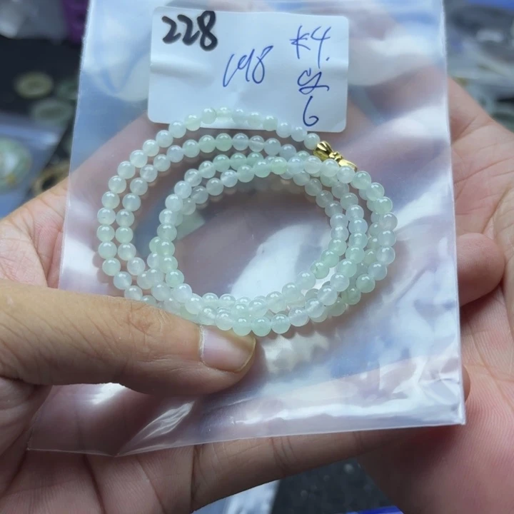 未镶嵌定制翡翠手串