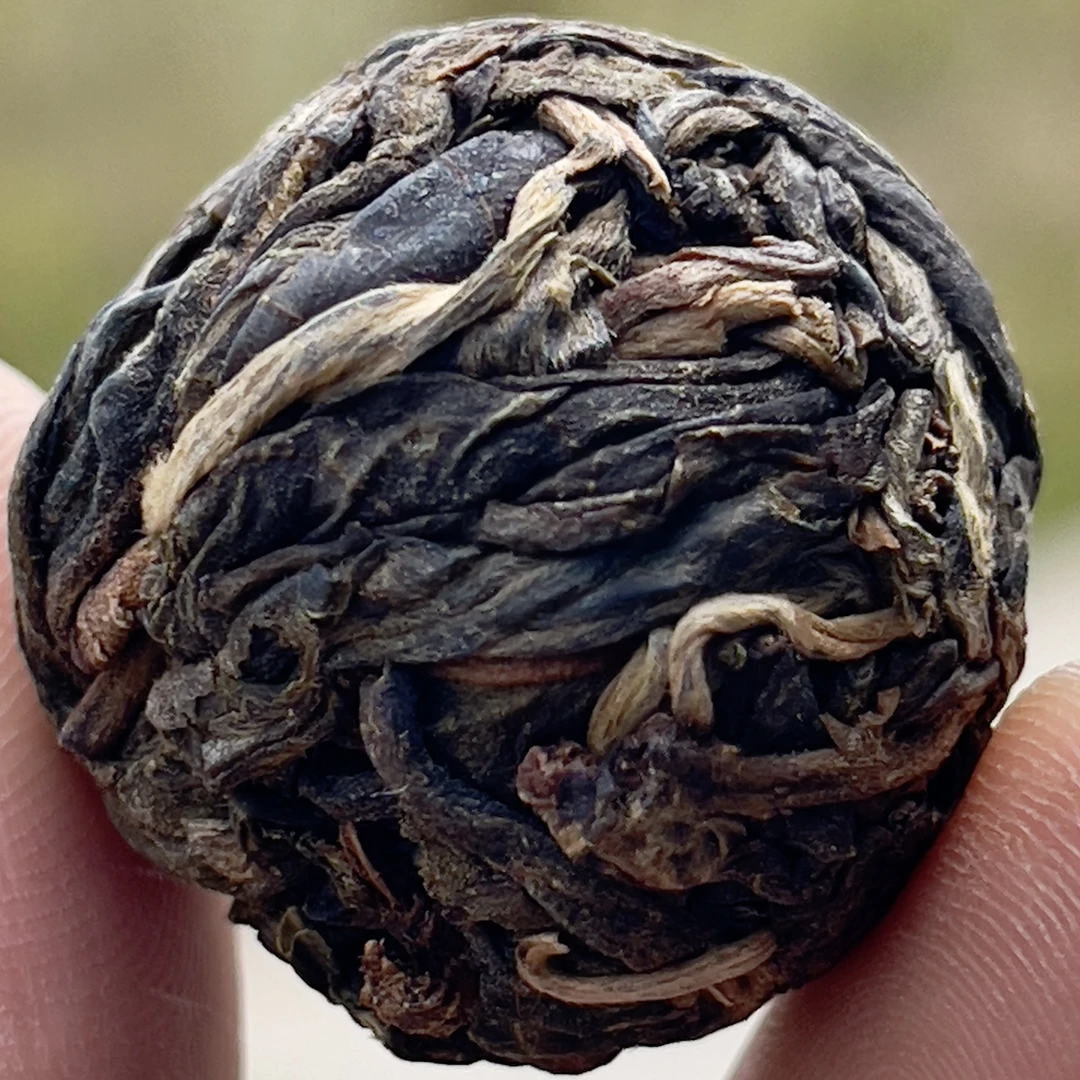 太和流金私藏：糖豆昔引归墟忙麓山核心2020古树春龙珠8g普洱生