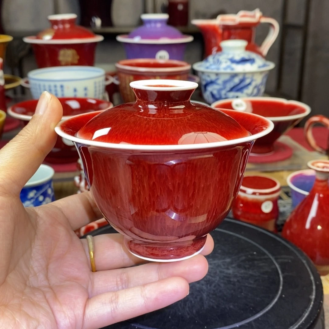 【闪购商品】景德镇名陶坊原矿郎红