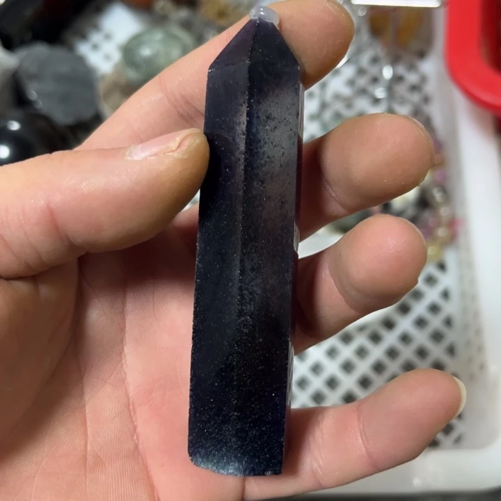 水晶A14未镶嵌全***望小柱子