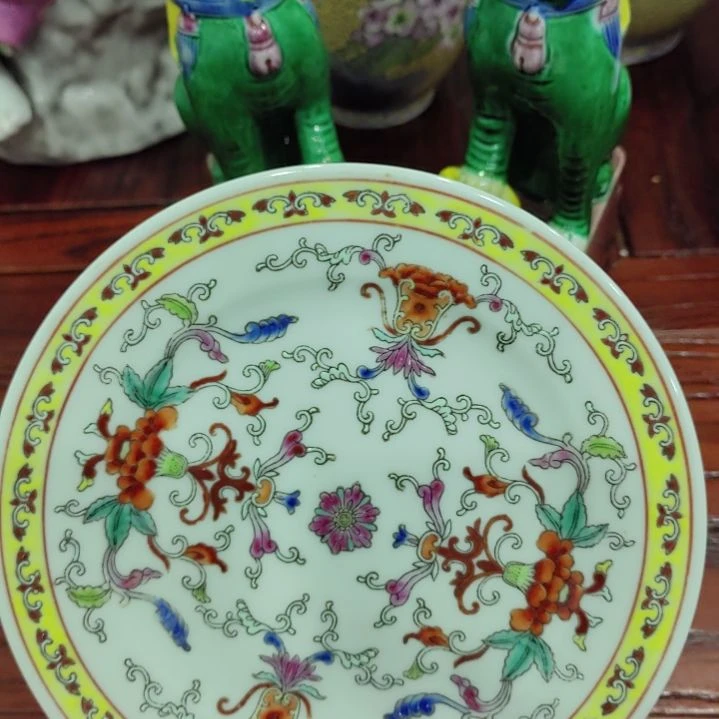 霸***气木景德镇盘子一片