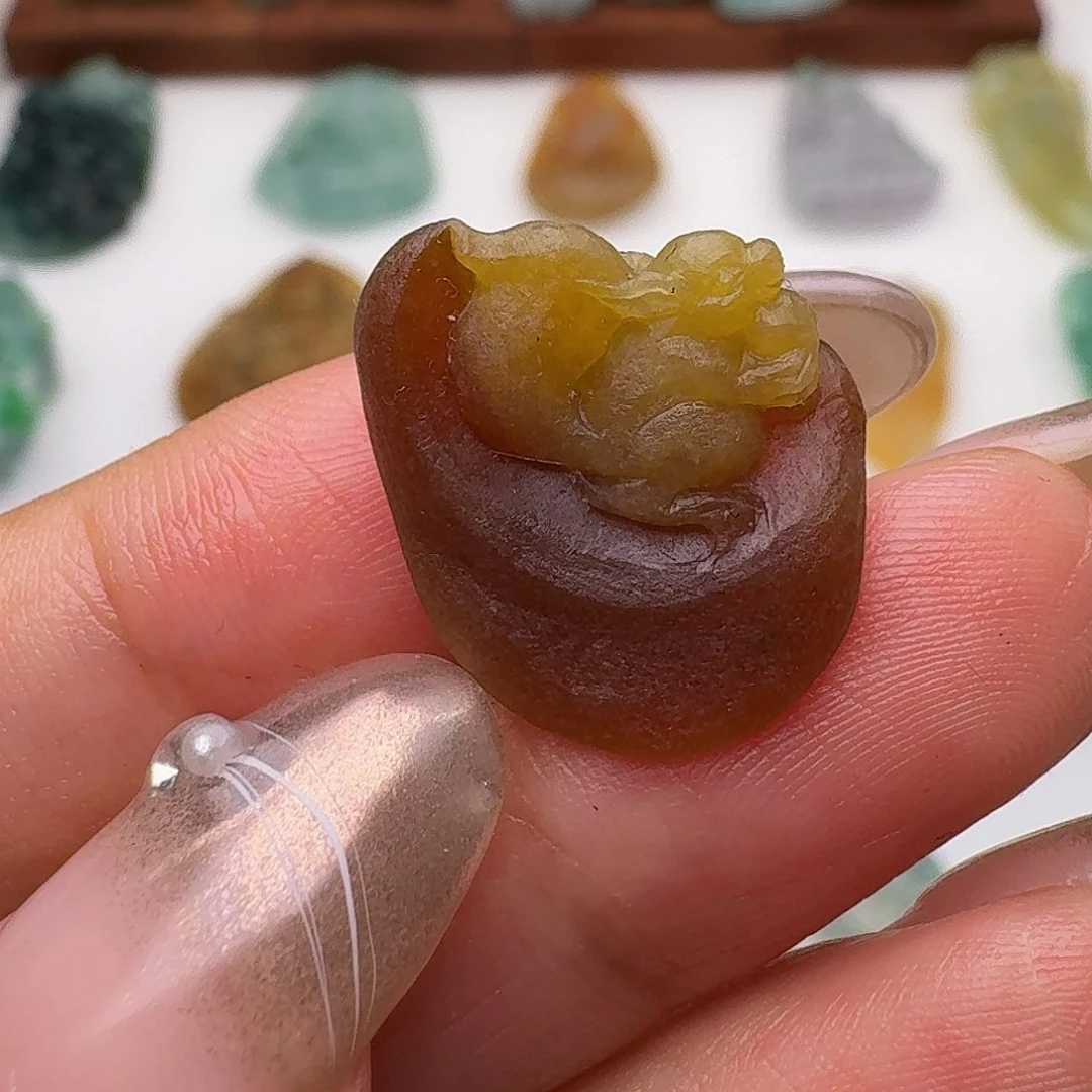 定制翡翠未镶嵌毛货