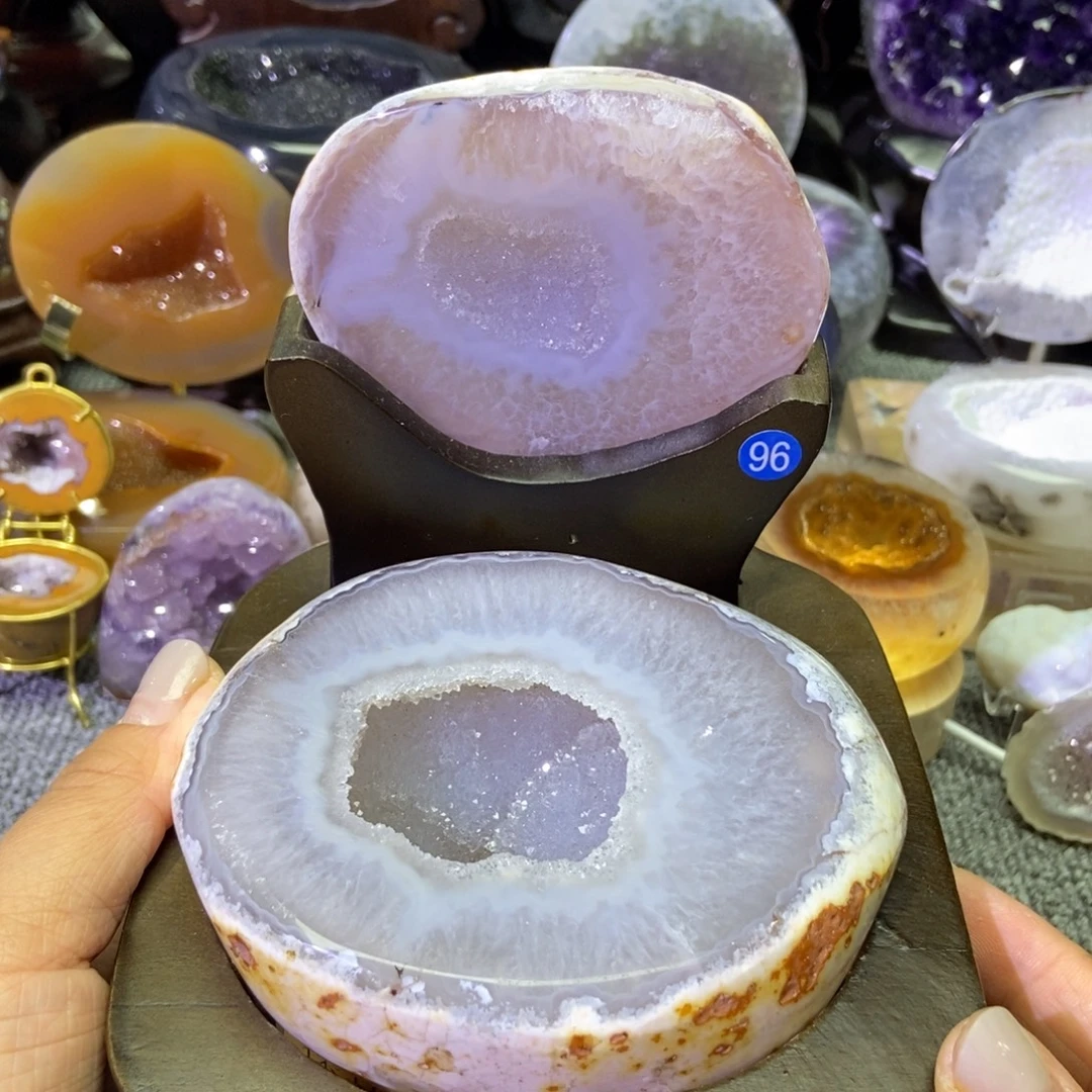 紫晶摆件未镶嵌水晶