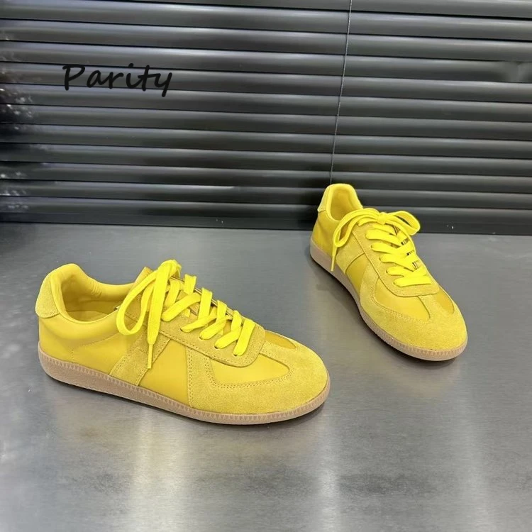 春秋松糕底系带潮流运动百搭时尚小白鞋舒适软底复古休闲女鞋鞋子