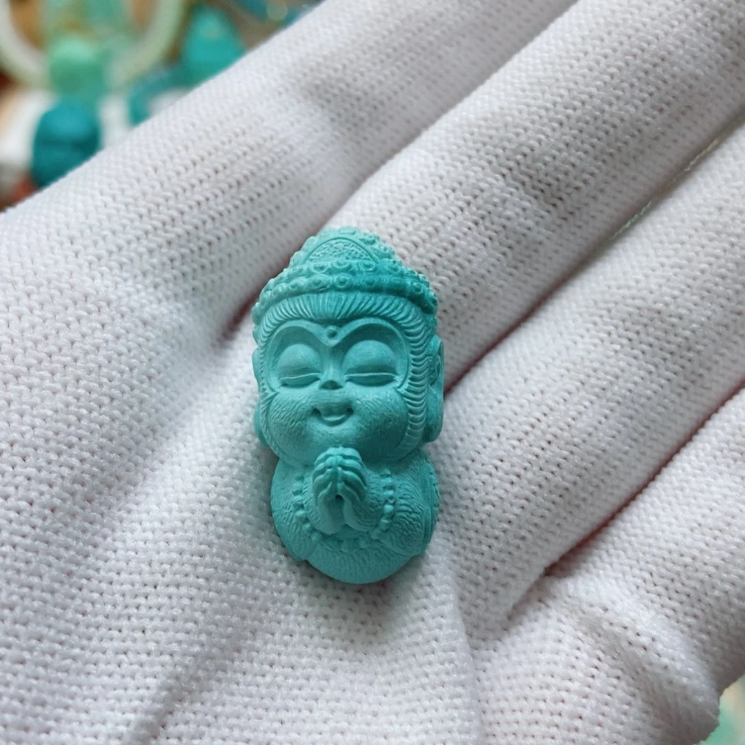 绿松石未镶嵌悟空