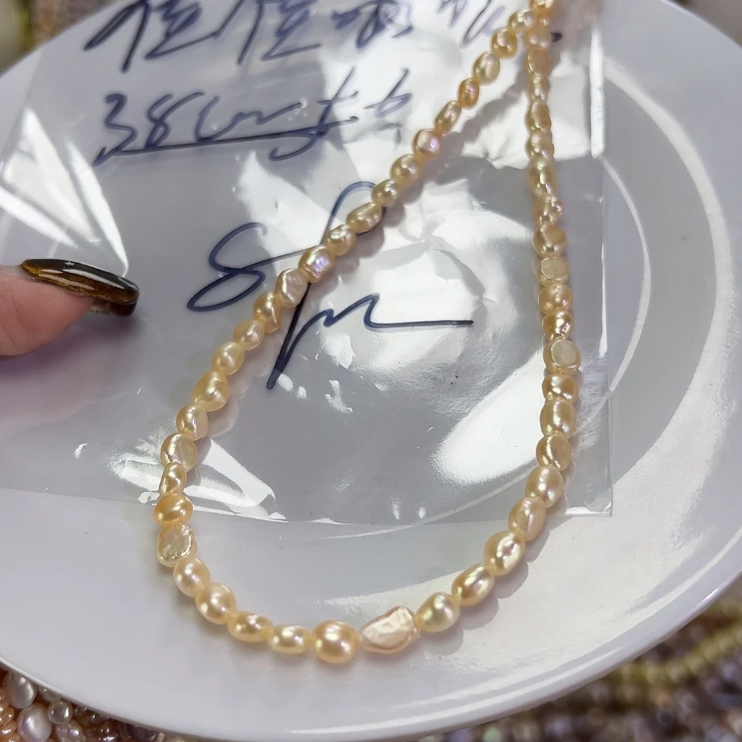 佳***喱淡水珍珠钛钢手绳