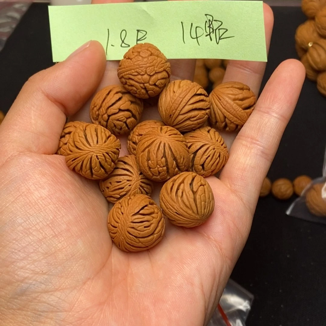 桃核手串秦岭龙纹桃核1