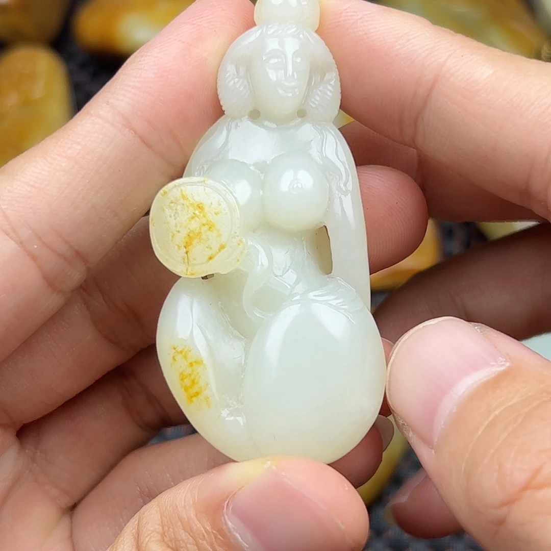 未镶嵌和田玉挂件