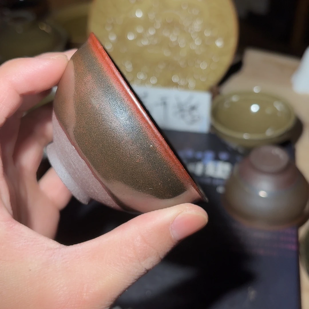 茶盏建窑建盏主人杯