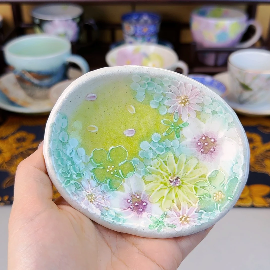 它家陶瓷太美啦！倾*