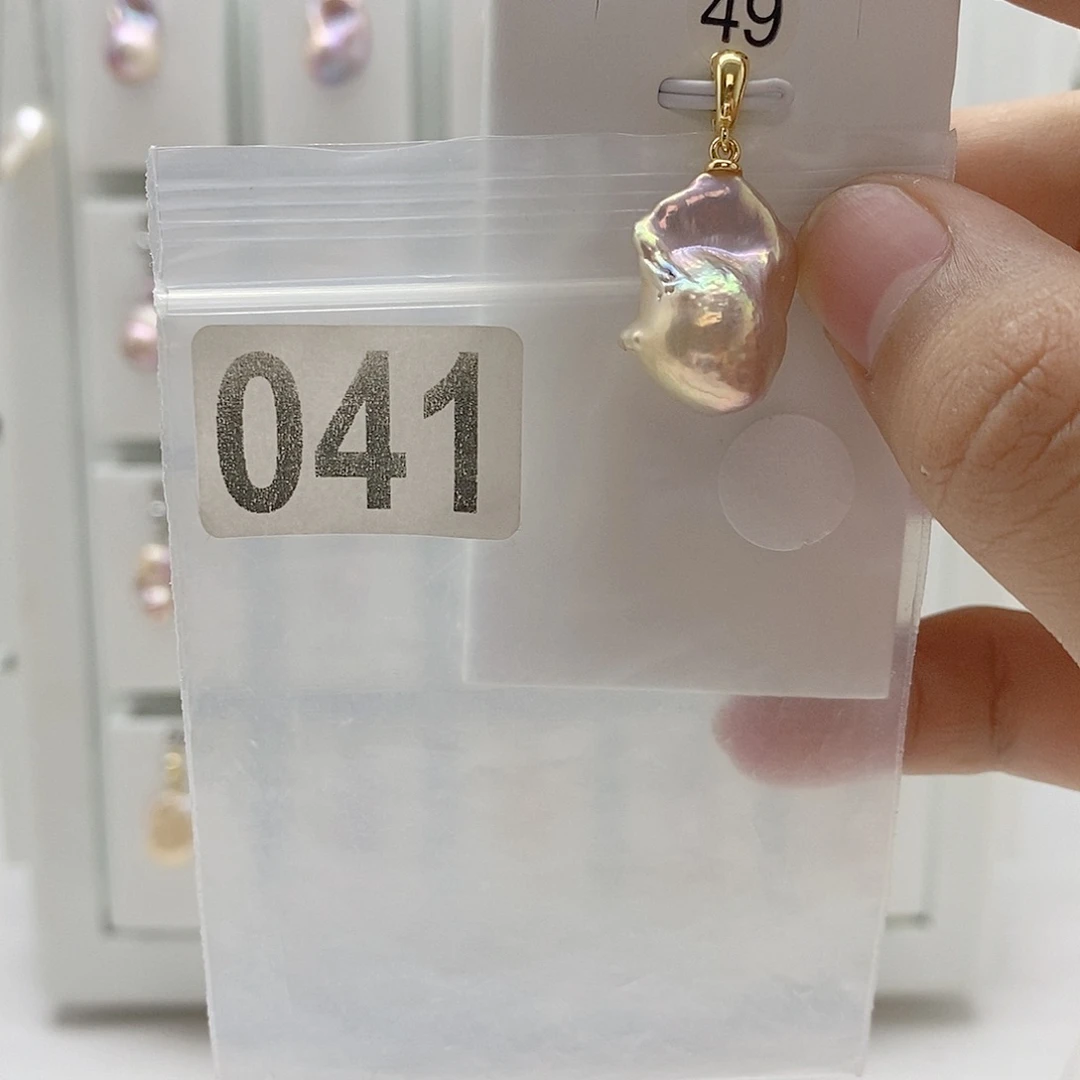 颈饰合金淡水珍珠