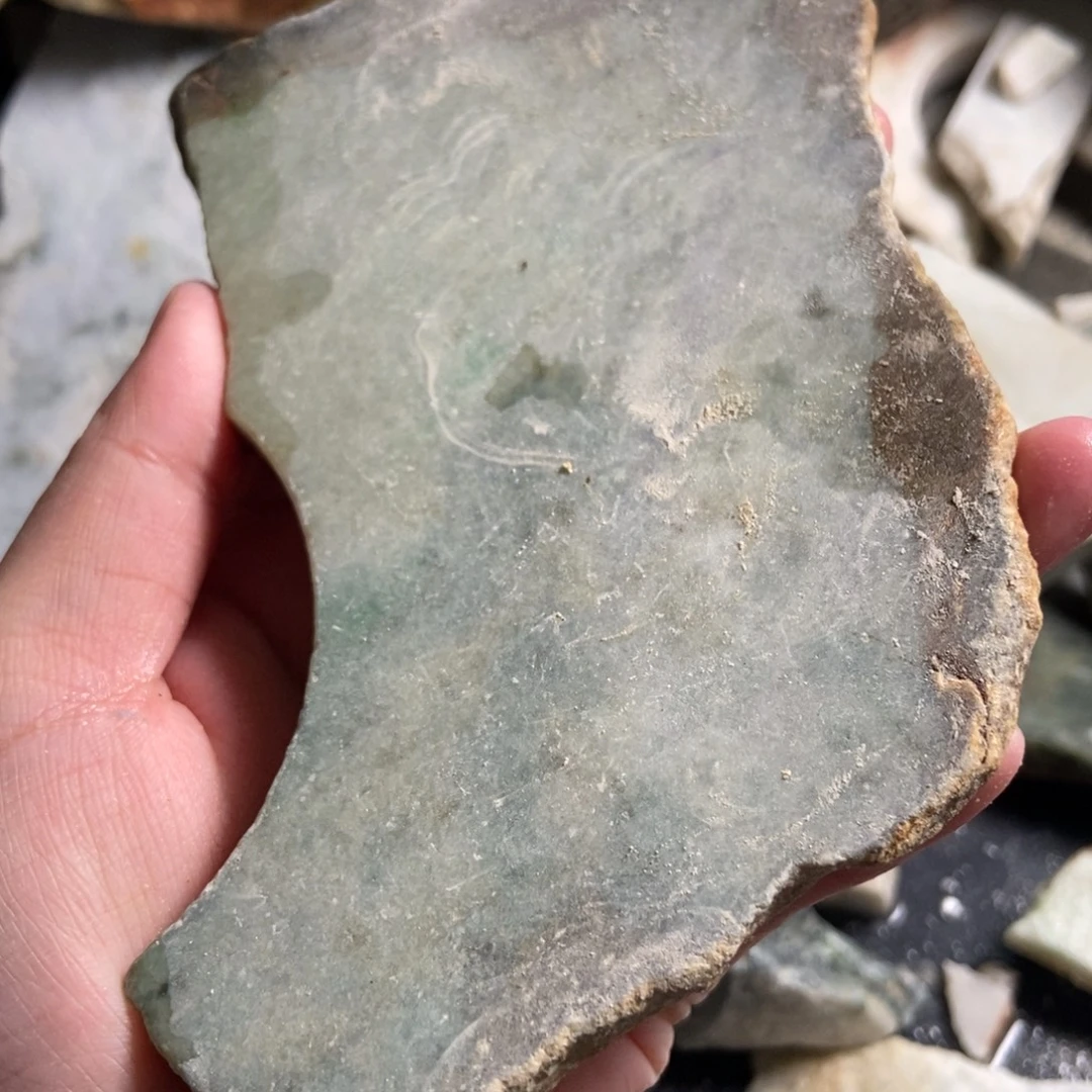 翡翠未镶嵌挂件天然翡翠