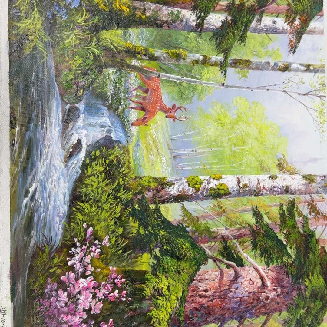 油画在干嘛了啊我想