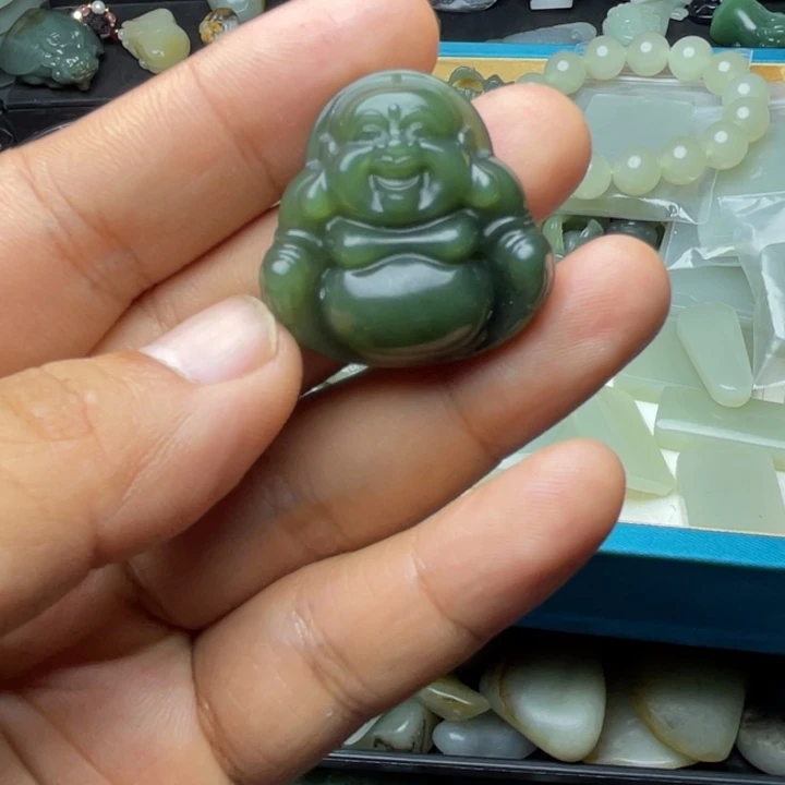 未镶嵌和田玉珠宝半成品
