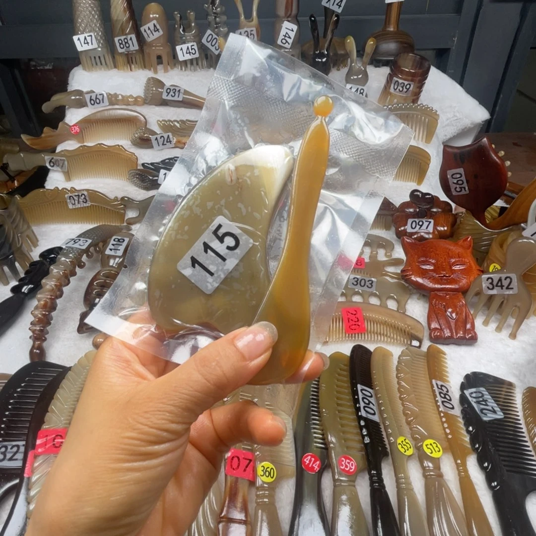 招***～牛角梳牛角福利款
