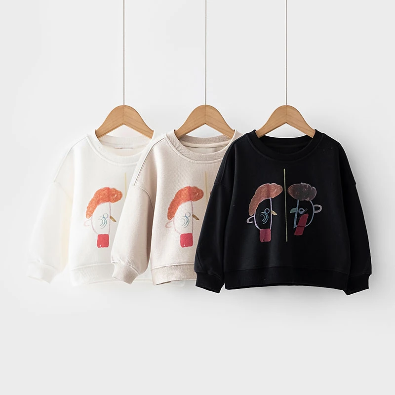 宝宝卫衣女1一5岁时尚婴幼儿打底小童衣服春秋儿童上衣长袖6603