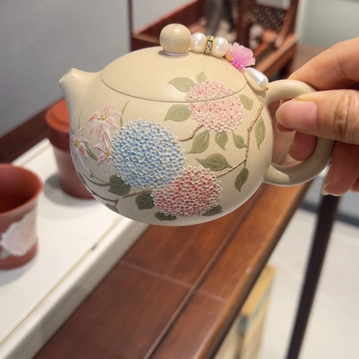 阳***光紫砂茶壶紫砂的手工制作工艺是