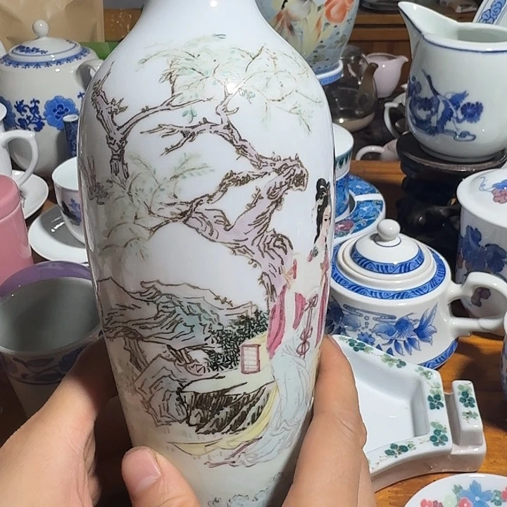 摆件湖*景德镇陶瓷艺术