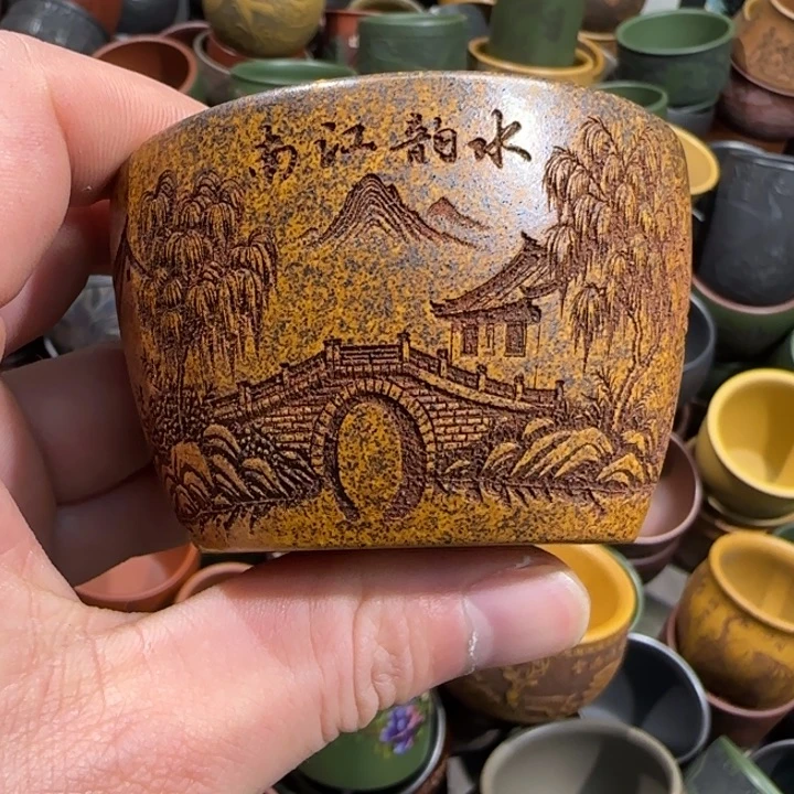 茶杯紫砂全手工制作工艺