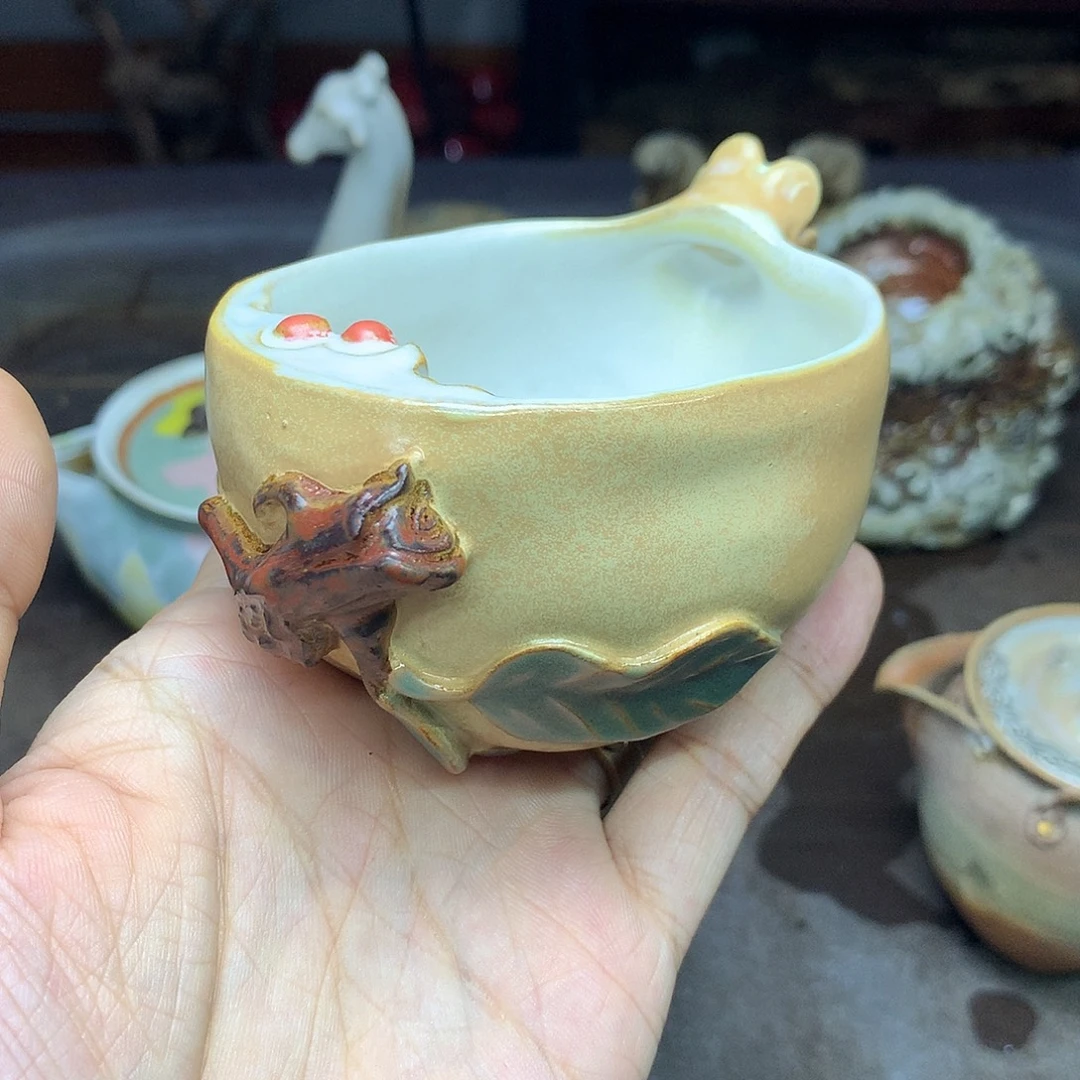 一人陶 朱兴方 支钉烧