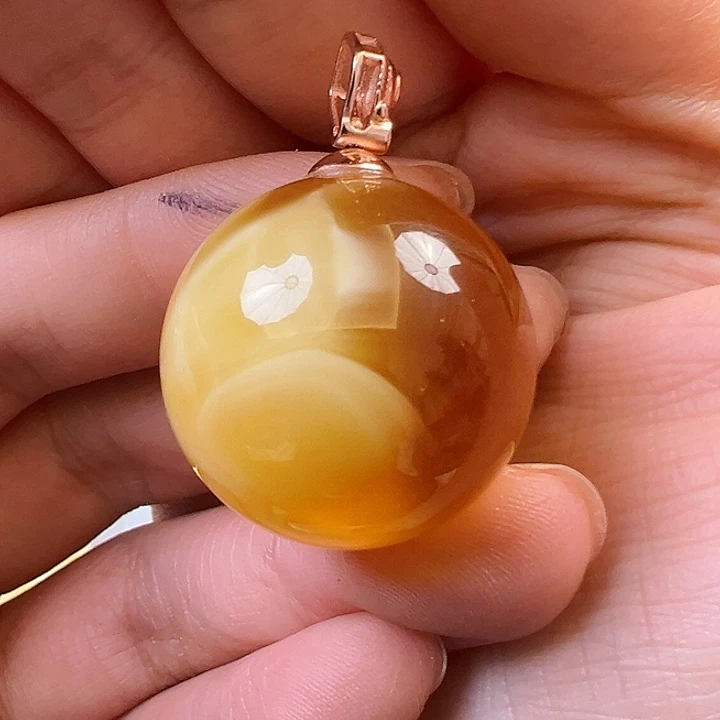 蜜蜡颈饰未镶嵌蜜蜡