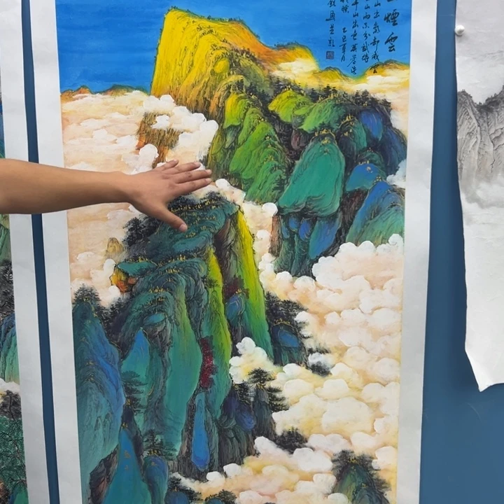 国画宣纸纯手绘字画