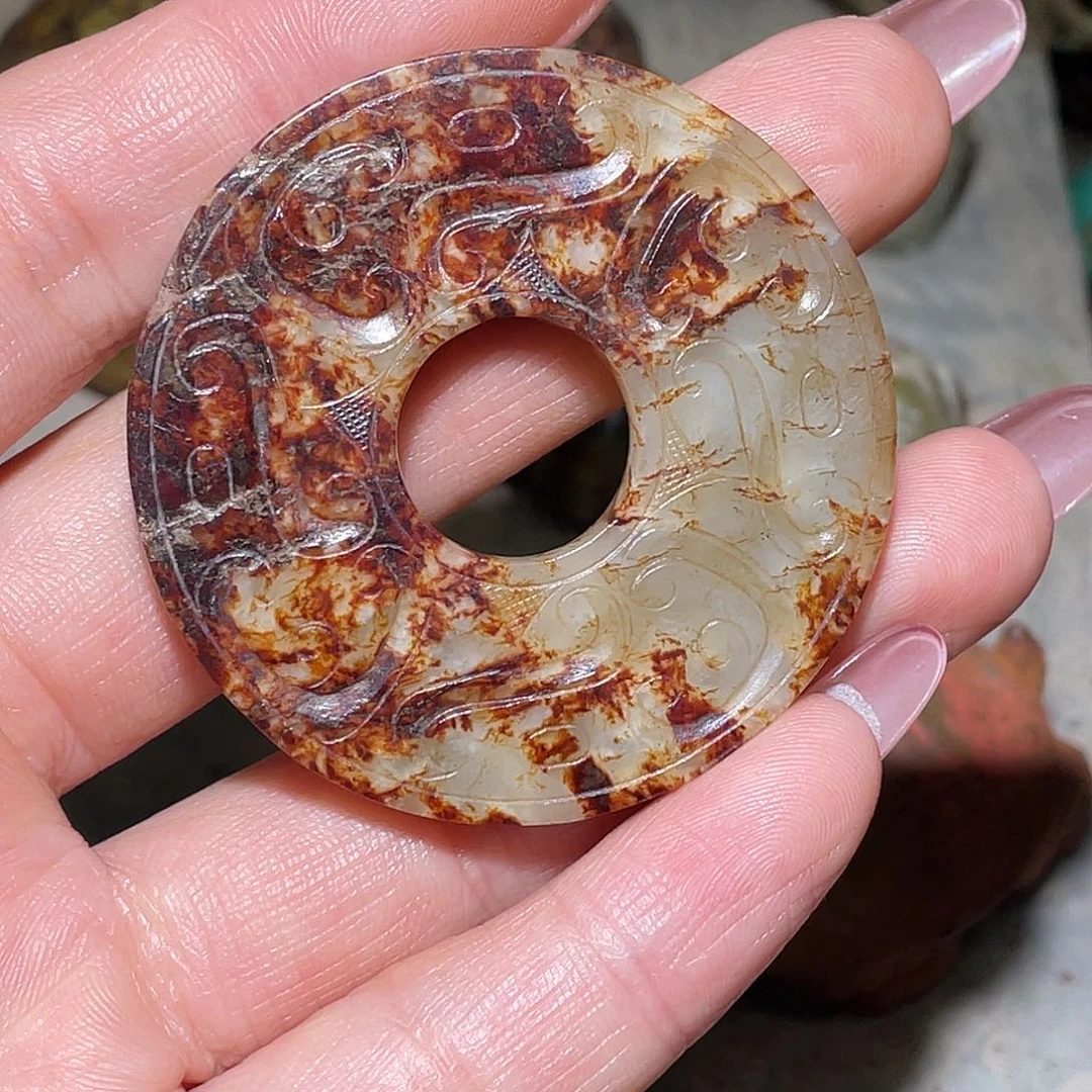 8***6和田玉（糖玉）未镶嵌挂件