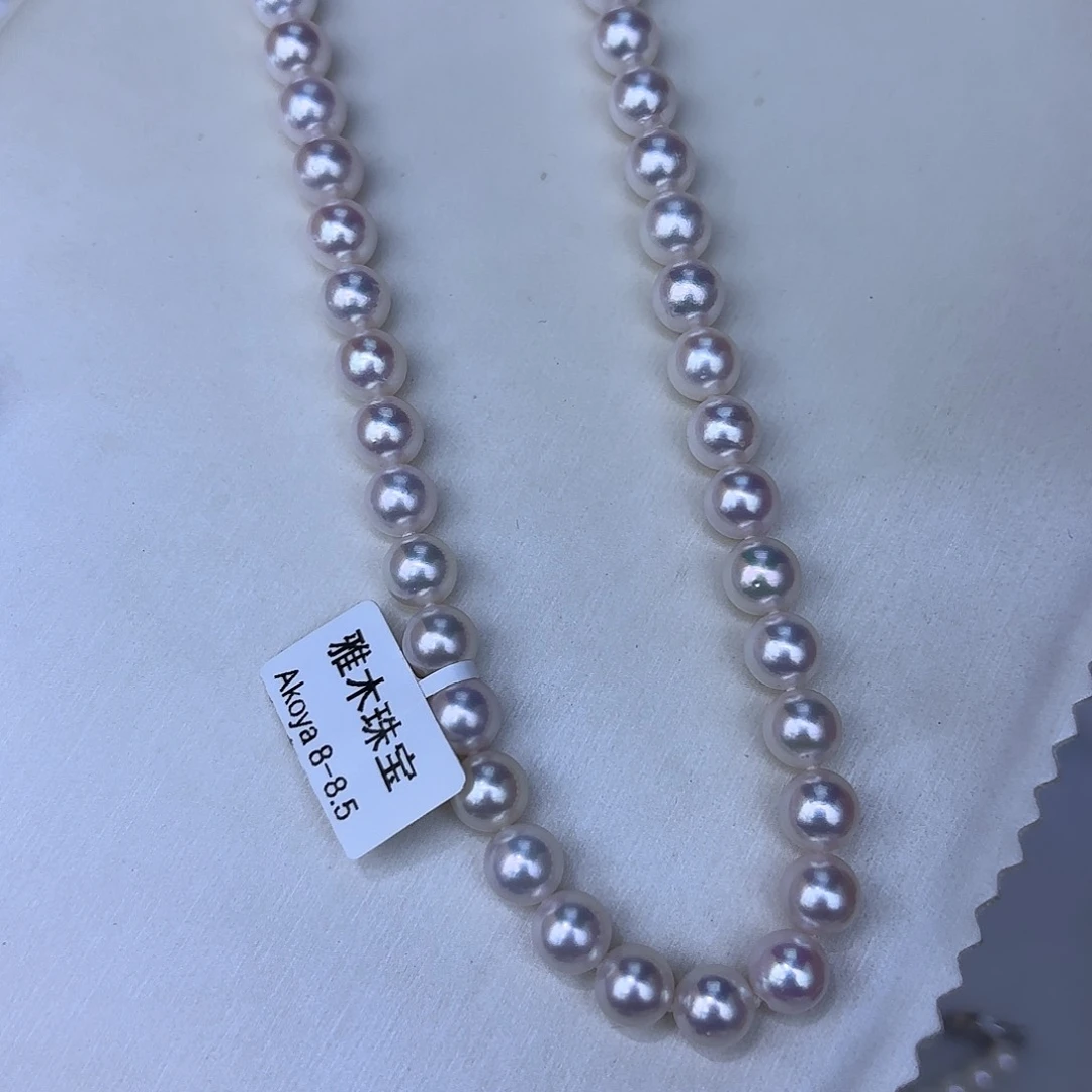 海水珍珠颈饰银S925镶嵌
