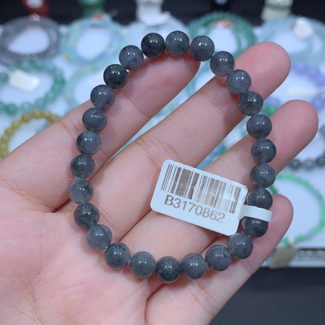 未镶嵌手串翡翠天然