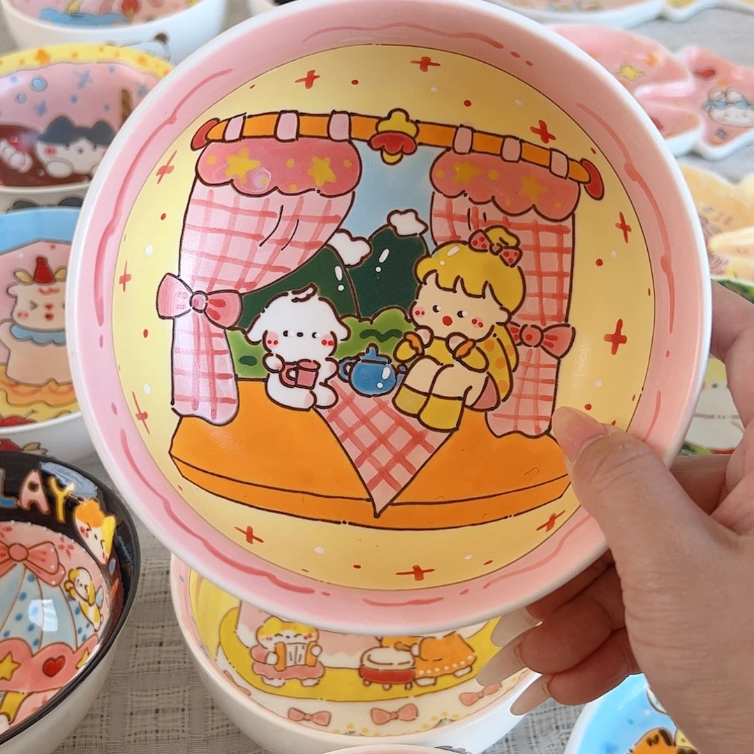 章***子摆件陶景德镇陶瓷