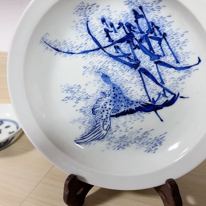 碟小*许陶瓷摆件不固定一件